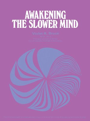 cover image of Awakening the Slower Mind